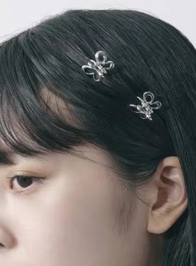 日本本土GOLDY蝴蝶小抓夹套装可爱甜美新款女刘海夹金属发夹