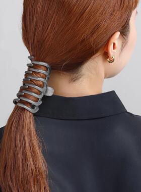 日本本土ane mone简约发夹中号鲨鱼夹气质盘发抓夹法国制