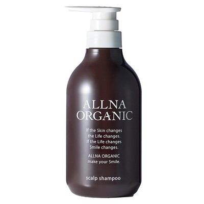 日本本土ALLNA ORGANIC奥娜无硅油洗发水头皮护理500ML