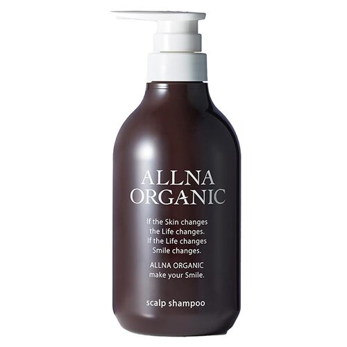 日本本土ALLNA ORGANIC奥娜无硅油洗发水头皮护理500ML