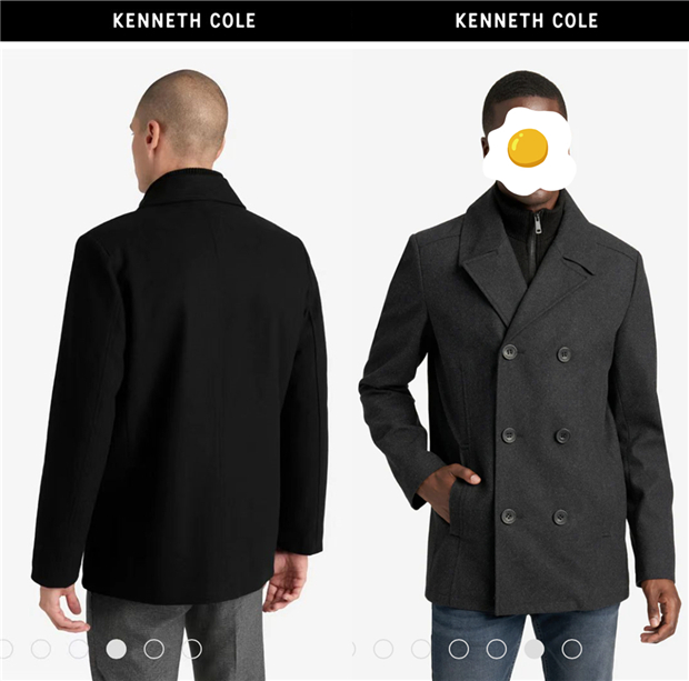 中长羊毛混纺秋冬夹棉保暖