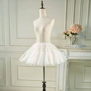 Short Puffy Skirt for Women Fluffy Petticoat Mini Skirt