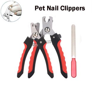 Pet Nail Clippers with Sickle Large Dog Nail Clippers Stainl