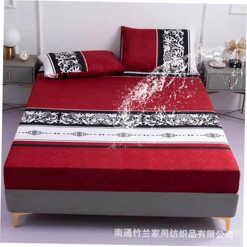 Waterproof fitted sheet sheet elastic bedsheet bed cover床笠