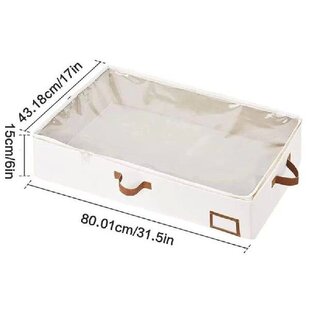 Underbed Storage for Clothes and Linen Under Bed Clothing