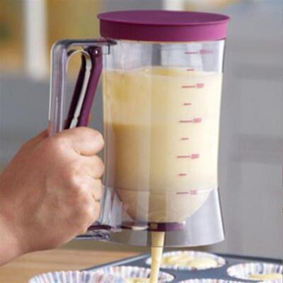 Cupcake Pancake Dough Batter Dispenser Muffin Helper Mix Pas
