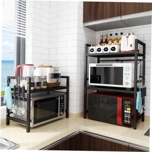 Kitchen shelf microwave rack Oven shelf table top for retrac
