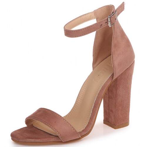 Ladies heel sandals Women high heel shoes pump big size42 43