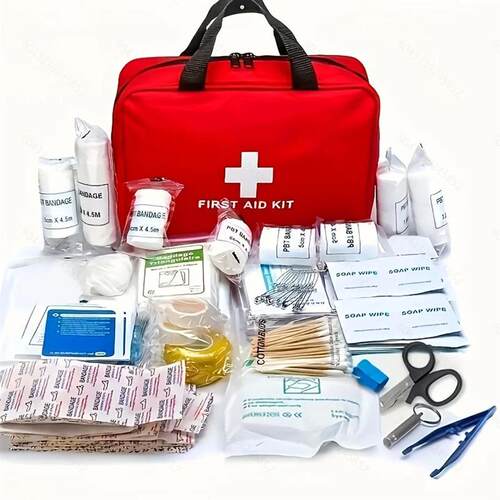 First Aid Kit, Multi-purpose Emergency Medical Portable Medi