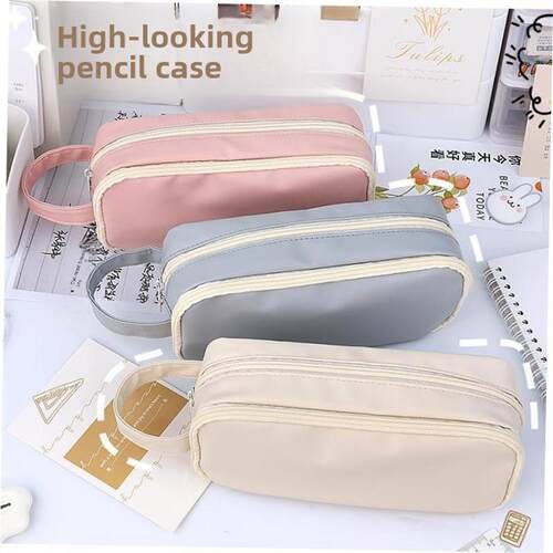 Korea Cute Pencil Cases for Girls Pencilcase Waterproof Canv