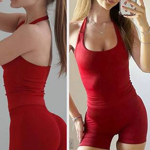 Gym Sports Vest Impact Clothing Top Yoga Backless Halter