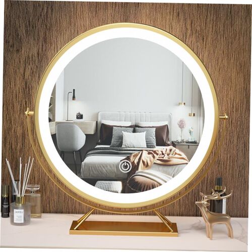 Makeup mirror with light LED mirror化妆镜带灯智能梳妆镜LED台
