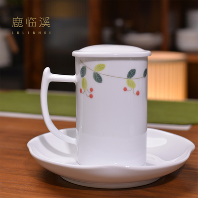 景德镇釉下彩全手绘工厂店高温瓷