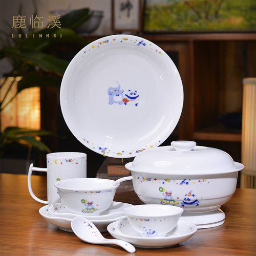 鹿临溪高温瓷釉下彩景德镇工厂店