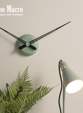 荷兰KARLSSON新款LBT mini挂钟极简主义创意客厅简约个性时尚钟表