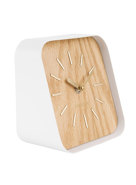 荷兰KARLSSON方形Squared台钟原装进口简约现代风样板房书房时钟