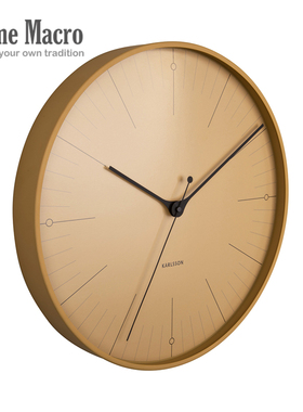 荷兰KARLSSON新款 索引挂钟 客厅简约现代风创意时尚轻奢进口挂表