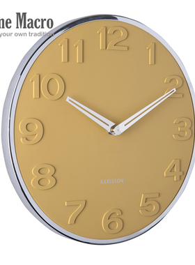 荷兰KARLSSON新款Original数字挂钟客厅家用简约北欧风格时尚钟表