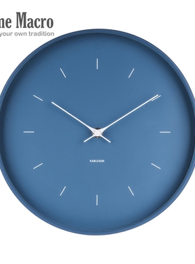 现货荷兰KARLSSON蝴蝶挂钟客厅家用北欧风格简约现代创意金属时钟