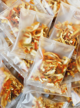 陈皮泡水专用正宗3年老陈皮丝山楂茶橘子皮小袋独立包装干桔子皮