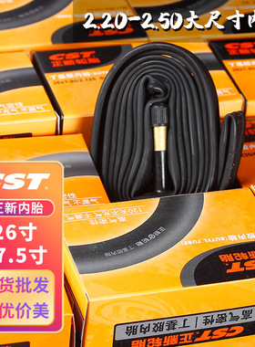 CST正新自行车内胎26*2.20/2.25 2.50 27.5*2.3/2.4 2.6 2.80美嘴