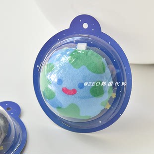 ZEO 韩国代购 recorder factory 可爱星球简约包挂件 钥匙扣挂链