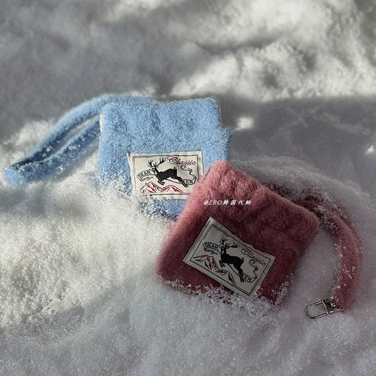 DEARMYDEER韩国代购毛绒包挂件