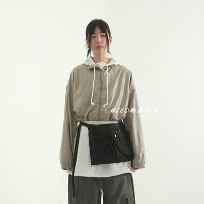 localmansion多口袋可调节斜挎包