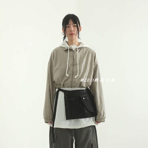 localmansion多口袋可调节斜挎包