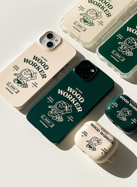 韩国代购 AVOFRIENDS 小木匠菲林手机壳 iPhone三星Galaxy保护壳