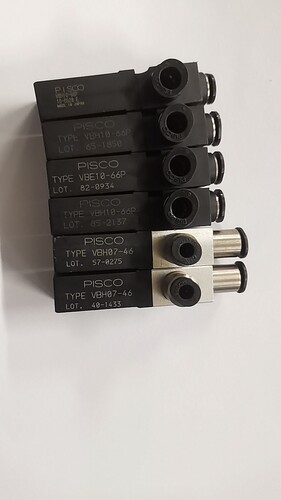 PISCO  VUE07-66P/VHL07-601/VBH10-66P/VRL50真空发生器