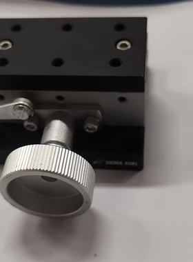 西格玛X轴TAR-34601齿轮齿条手动微调光学平台，手动直线滑台