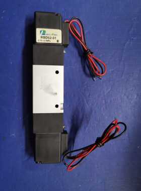 拆机原装PNEUMAN台湾纽曼RBD52-01电磁阀DC24V，现货出售