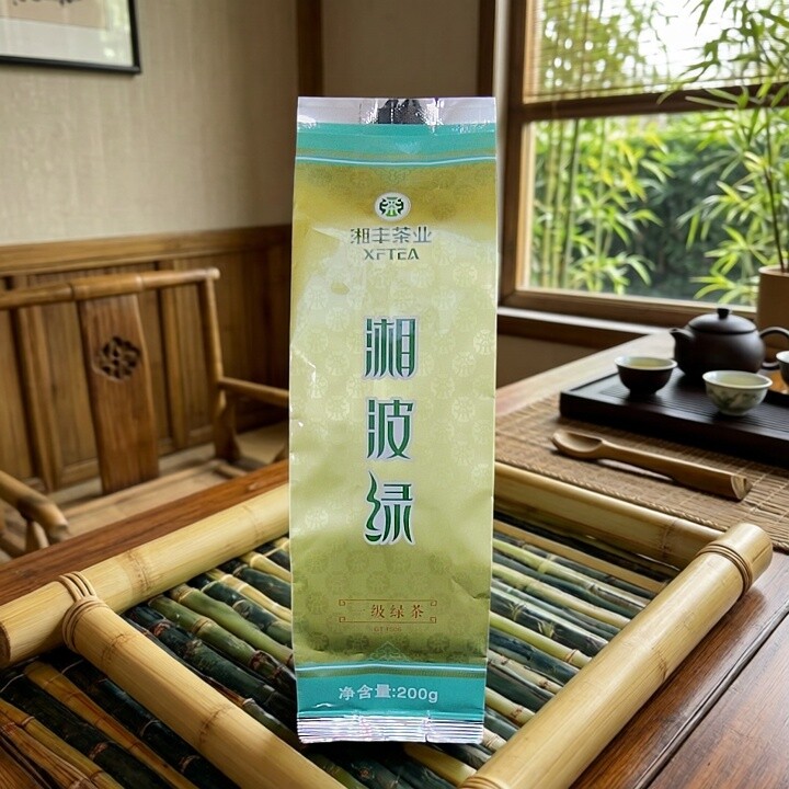 2026年新茶叶春茶高山绿茶湘丰绿茶湘波绿一级绿茶200g长沙绿茶