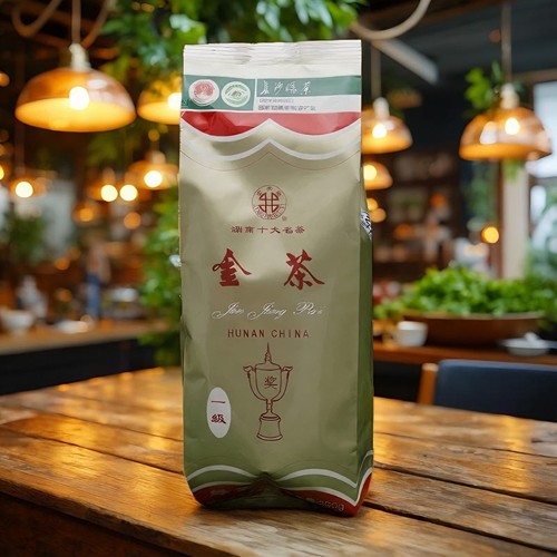 中华老字号湖南金井一级绿茶250g