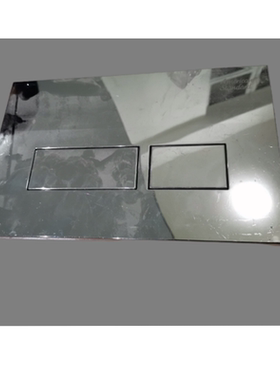 美标入墙隐藏式水箱配件 CP-4006 挂墙挂壁墙排马桶面板 冲水按钮