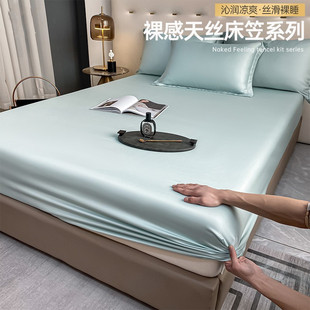 南通安优恬纺织品有限公司200支天丝床笠防尘保护罩单件轻奢床套