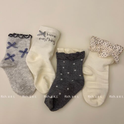 韩系女童袜子春夏季薄款网眼儿童洛丽塔花边公主袜百搭中筒袜