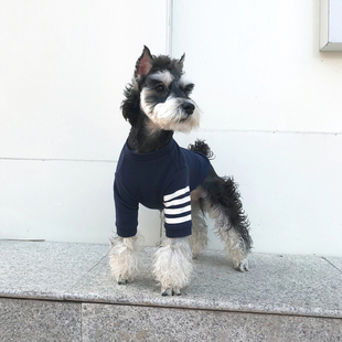 TB宠物狗狗春秋衣服泰迪比熊博美雪纳瑞法斗幼狗猫猫衣服纯棉卫衣