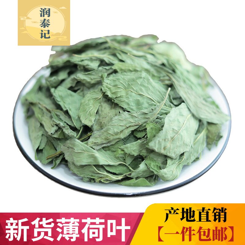 薄荷叶中药材泡水薄荷叶茶500g克新鲜干货散装泡水新货薄荷叶包邮