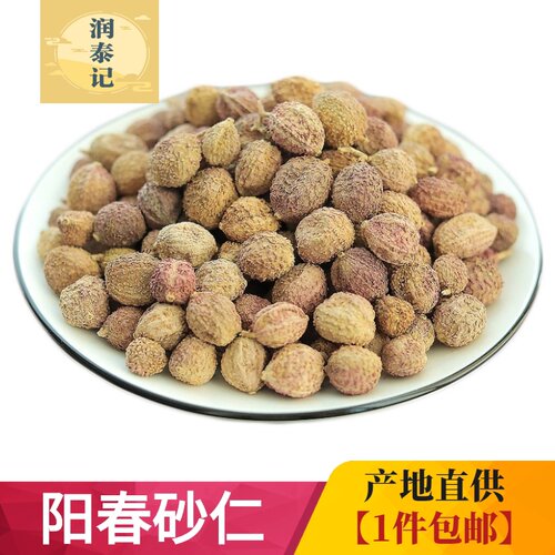 阳春春砂仁500g克正宗野生春沙仁干果阳春特产中药材养胃煲汤包邮