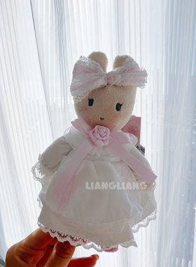 现货 港版日本三丽鸥HelloKitty美乐蒂必爱诺波奈特花嫁公仔挂件