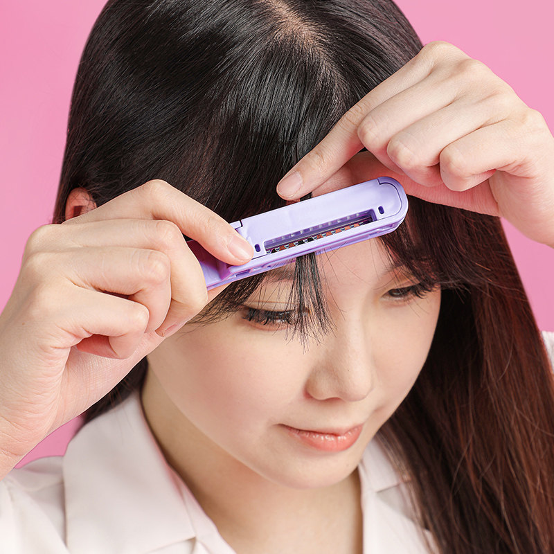 日本怪兽剪刘海神器女士剪刀自己儿童成人头发分叉打薄削发修剪器