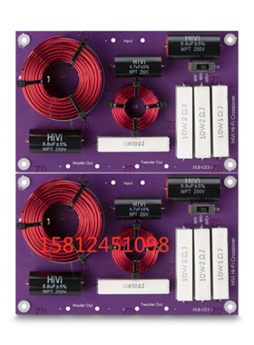 惠威专卖店 惠威DN-E3.1F二分频器/只 适配E8+Q2R/Q3B/Q4B