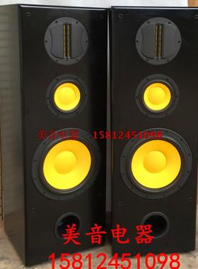 惠&威D10G/D6G/RT2C-A/黑色环保漆款三分频落地成品音箱