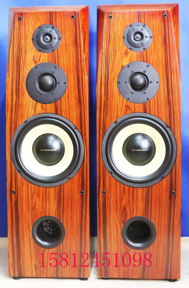 惠威SK10/惠威DMB-A/惠威SS1II/酸枝木皮10寸三分频落地成品箱/对