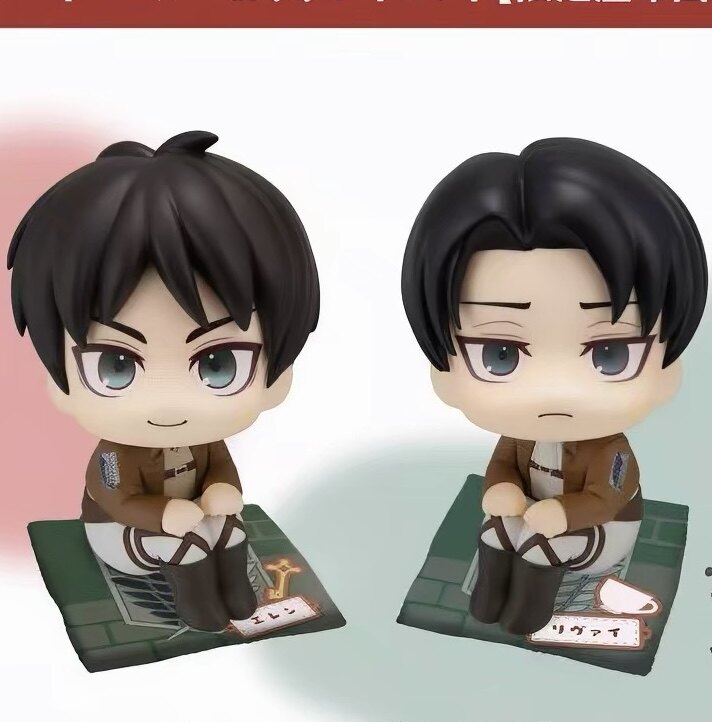 MegaHouse MH Look Up进击的巨人艾伦耶格尔兵长 利威尔手办礼物图片
