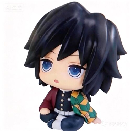 鬼灭之刃lookup时透无一郎富冈义勇手办公仔动漫模型女生日礼物