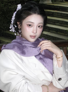 包邮丝绸围巾服饰配件