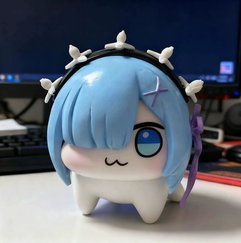 doro蕾姆 RE:0拉姆手办Q版桃乐丝玩具摆件公仔桌搭生日礼物